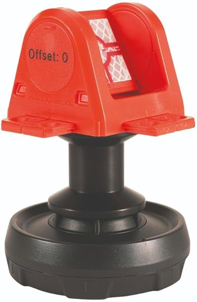 Reflective Target 30x30 mm with Magnetic Base and Tilting Axis Height 100 mm – Pack of 5
