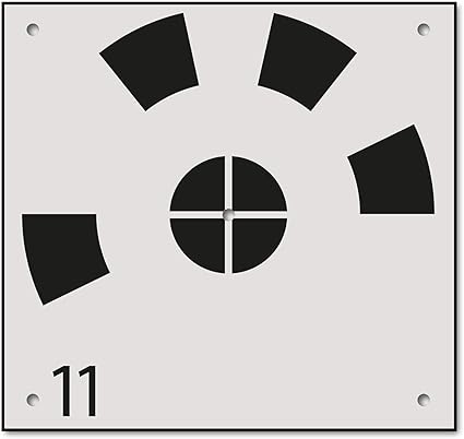 Ground Marker 350 x 350 mm with RSL570-20 | Durable and High-Visibility Surveying Marker for Construction & Alignment Tasks