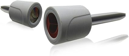 Mini Prism RSMP10 – Ø12.7 mm with Peak, Silver Coating – Compact Surveying Target for Precision Measurements