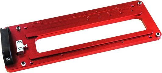 RGXL Router Guide for Repair Strips – Massive Aluminum with Edge Guide – Includes Base Plate for DeWalt 625E – 50x20x5 mm