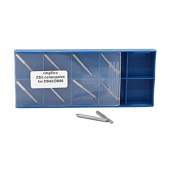 Emplica Universal Centerpoint for DB 40 / DB 60, 5x5x1 cm – Centre Pole Connectors for Mounting and Alignment