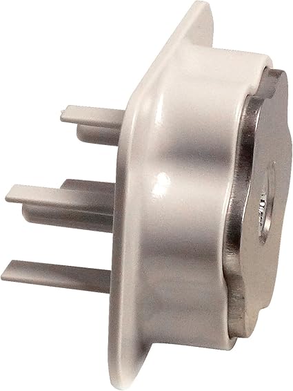 Fixed Point for Power Sockets Type B (USA/Canada) – RSFP-X90-36 | Secure Mounting Bracket for Power Outlets | Durable Plastic Construction