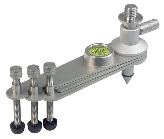 Foldable Floorstand with 5/8" Centering Point – 100 mm Height, Compact & Durable Tripod Base | RSFP-X98-3 | Ideal for Surveying & Measuring Equipment