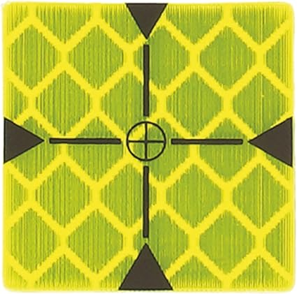 Reflective Targets Yellow – High-Visibility Survey Markers for Laser Measurement Instruments